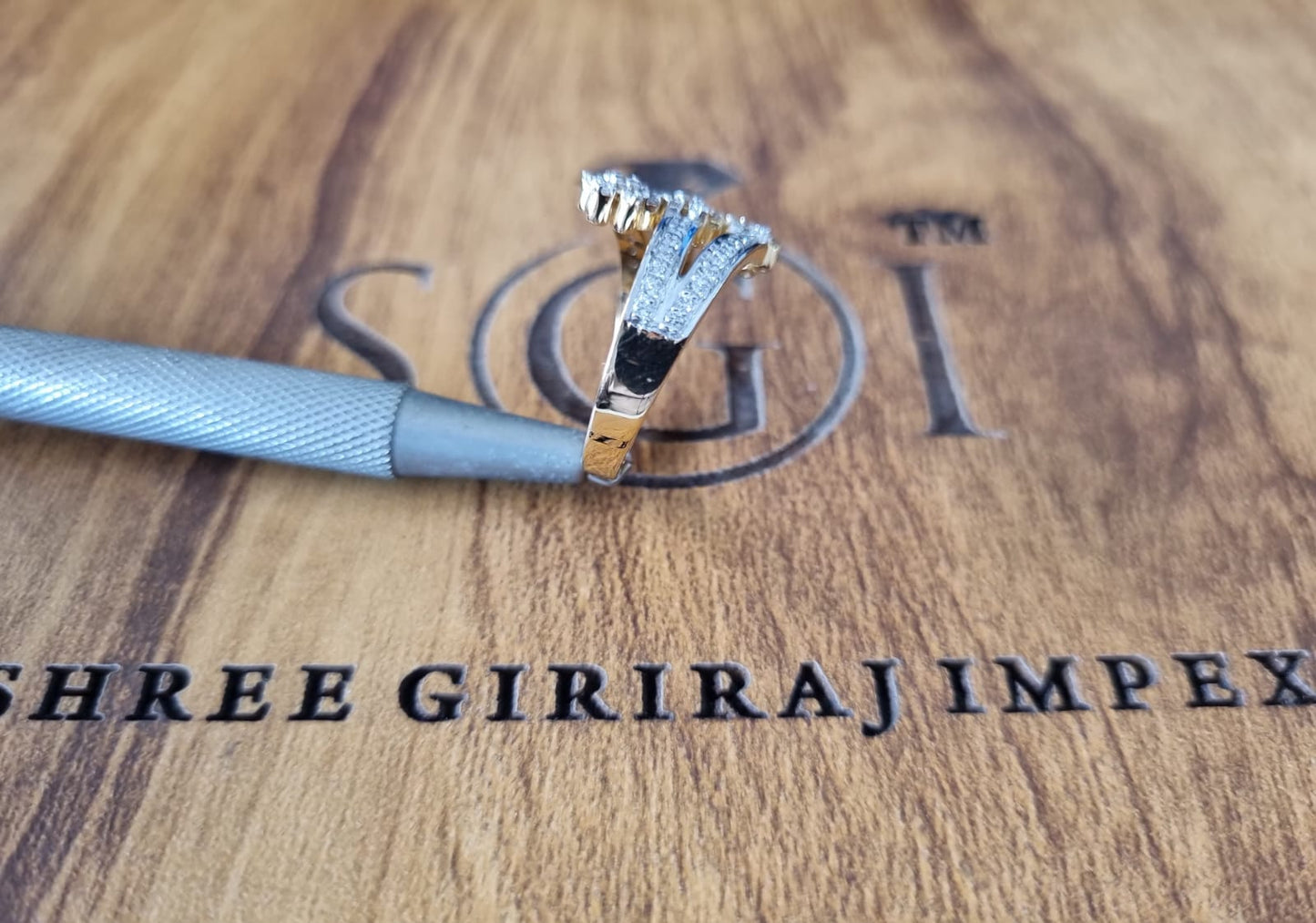 1.2ctw Round White Moissanite With 18K Gold Traditional Ring For Loving once gifts