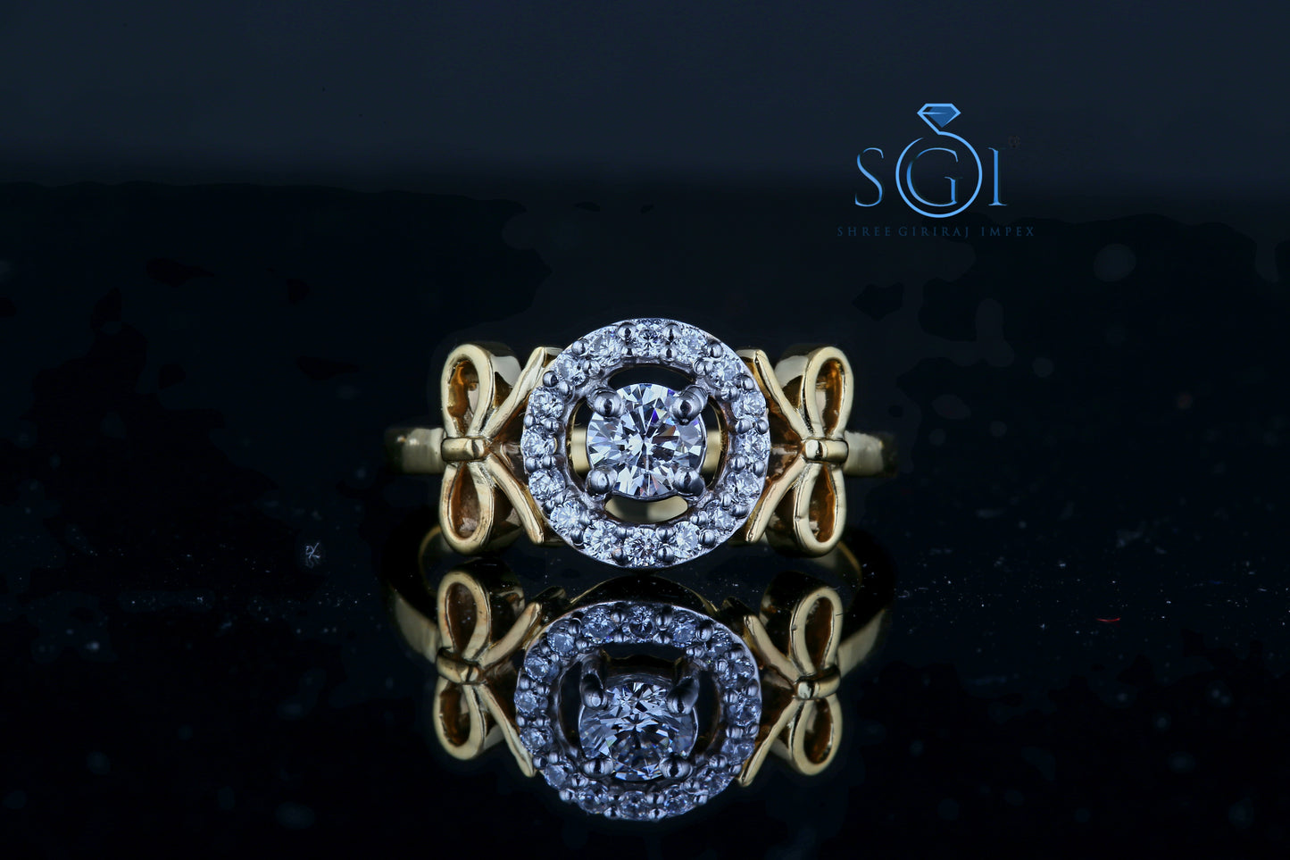 1ctw Round Cut Four Claw Forever Moissanite, Vintage Engagement Rings for Women, Designer Women Anniversary Rings