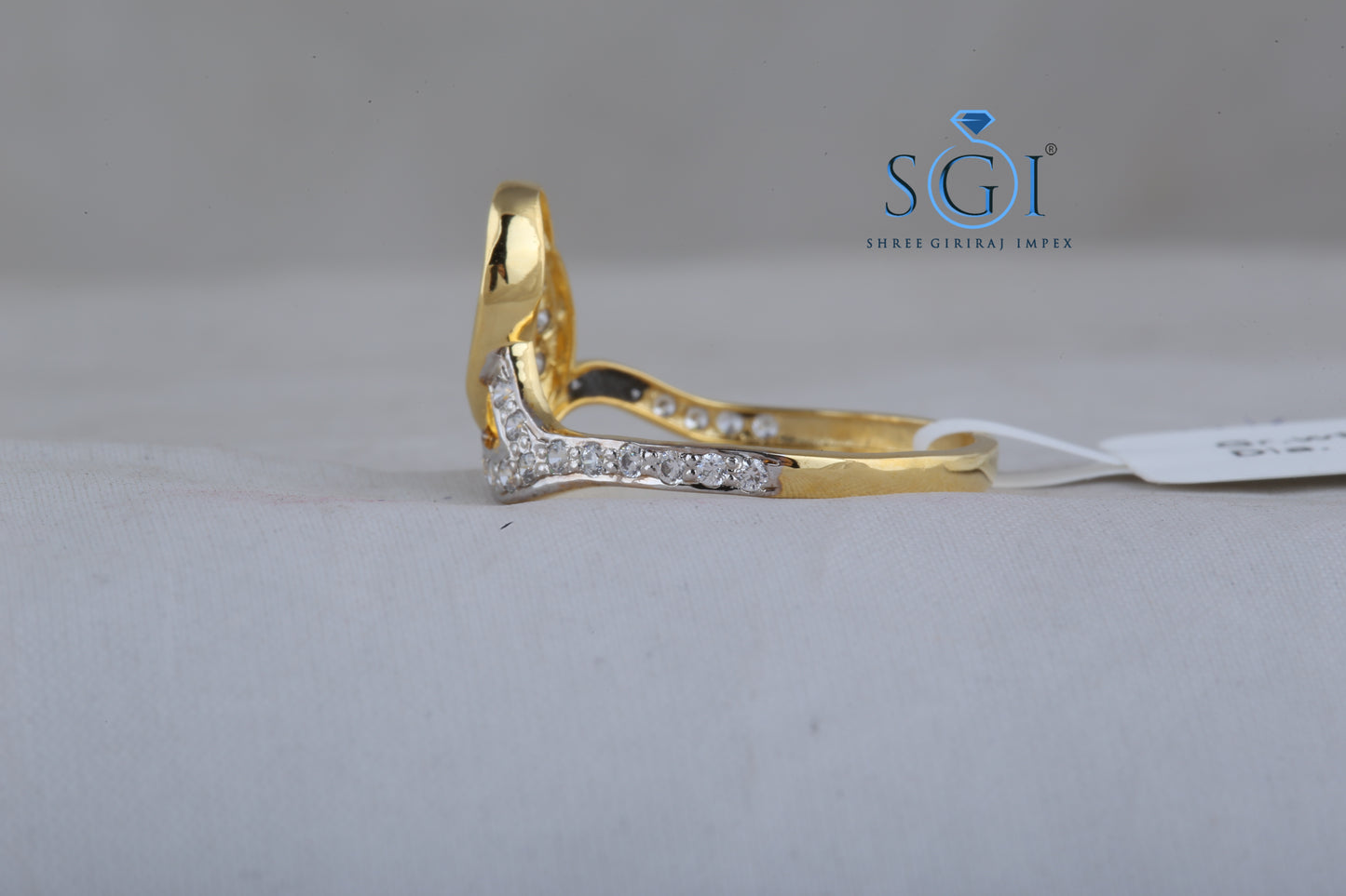 0.54ctw EF VVS VS Lab Grown Round Cut Ladies Traditional Ring Collection, Womens Party Wear Natural Diamonds Ring,14K Yellow Gold Diamond Anniversary Ring