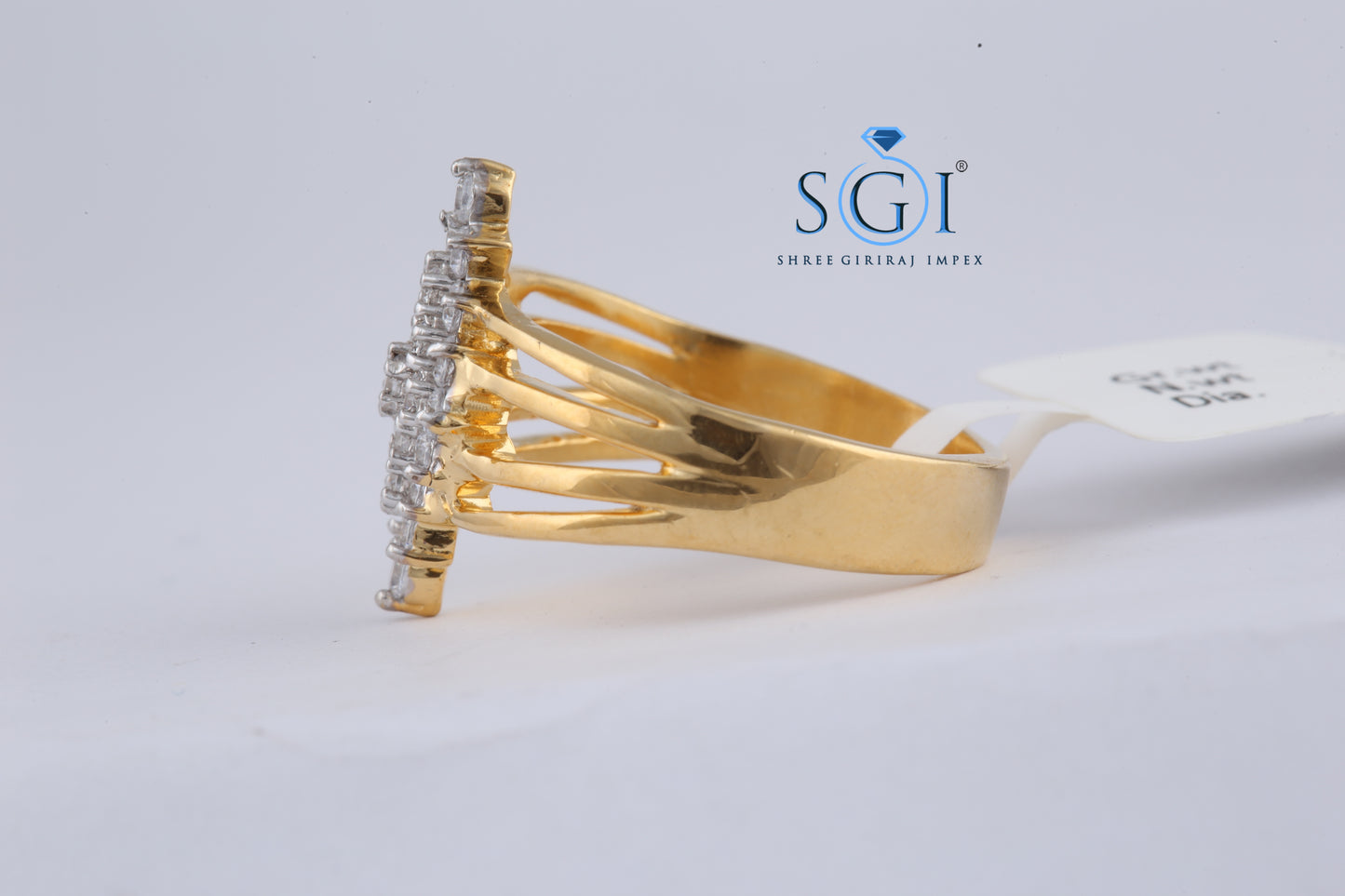 2ctw Round EF VVS VS Lab Grown Glimmering 14k Yellow Gold Unique Bridal Ring For Birthday Gift, Valentine Ring For Wife