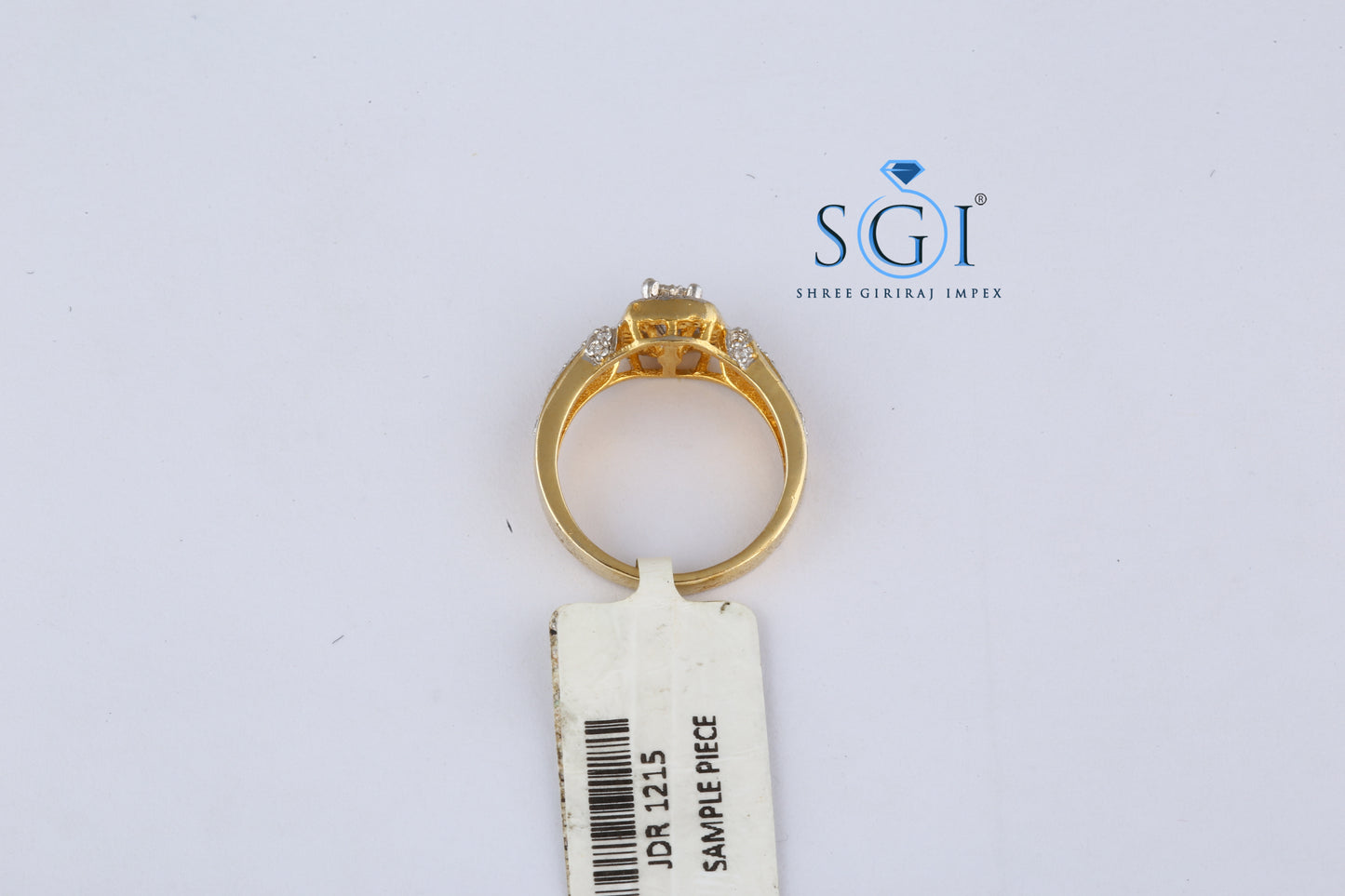 0.5ctw EF VVS VS Lab Grown Diamond 14K Yellow Gold Round Cut Diamond Ladies Cluster Style Bridal Engagement Ring, Multi-Diamond Womens Ring