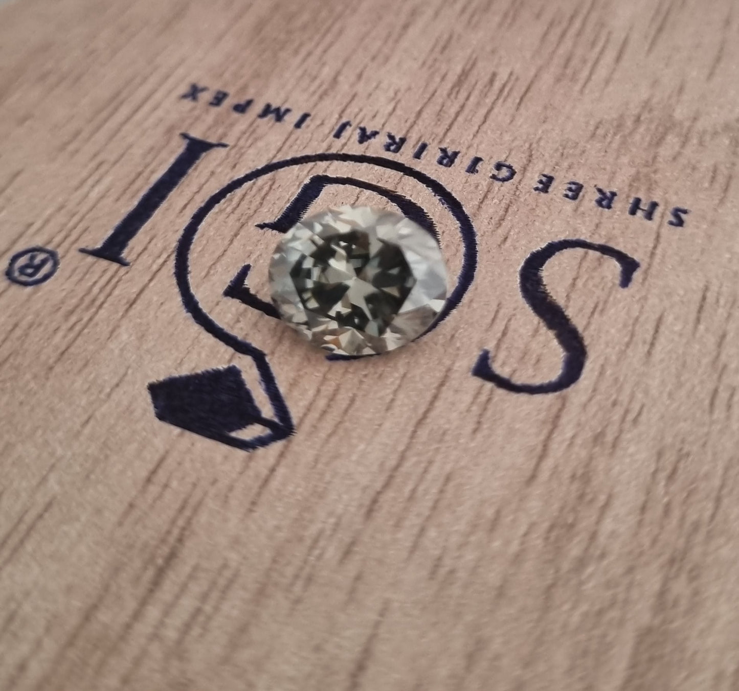 3.88ct 9×11 Oval Shape Natural Gray Moissanite Diamond For Jewellery Settings