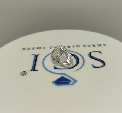 9.11ct 12/17mm Pear Shape Moissanite Diamond Best for jewellery settings