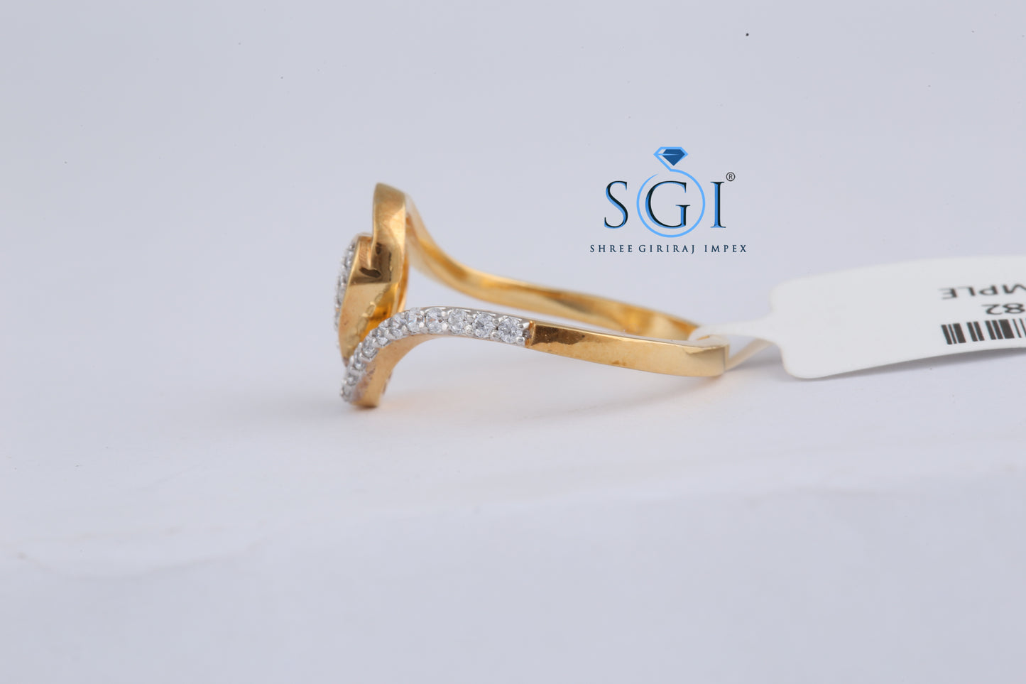 0.60ctw Round EF VVS VS Lab Grown heart Shape 14K Yellow Gold Diamond Ring, Online Bridal Ring Collection