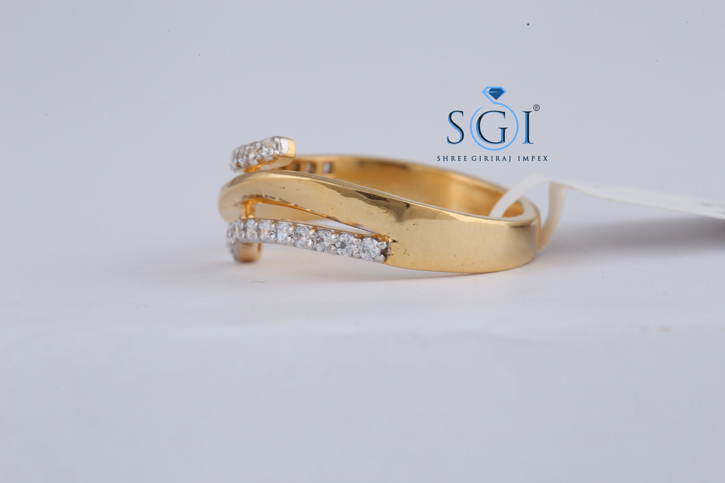 0.30ctw Round EF VVS VS Lab Grown 18KT Yellow Gold Diamond Ring, Women Traditional Ring