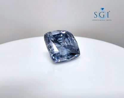 22.90ct Intence Blue Cushion Shape Moissanite Diamond Best For Pendant Rings Wedding Anniversary gifts