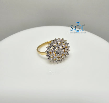 Elegant 1 CTW Lab Diamond Band – Yellow Gold, 1.8mm