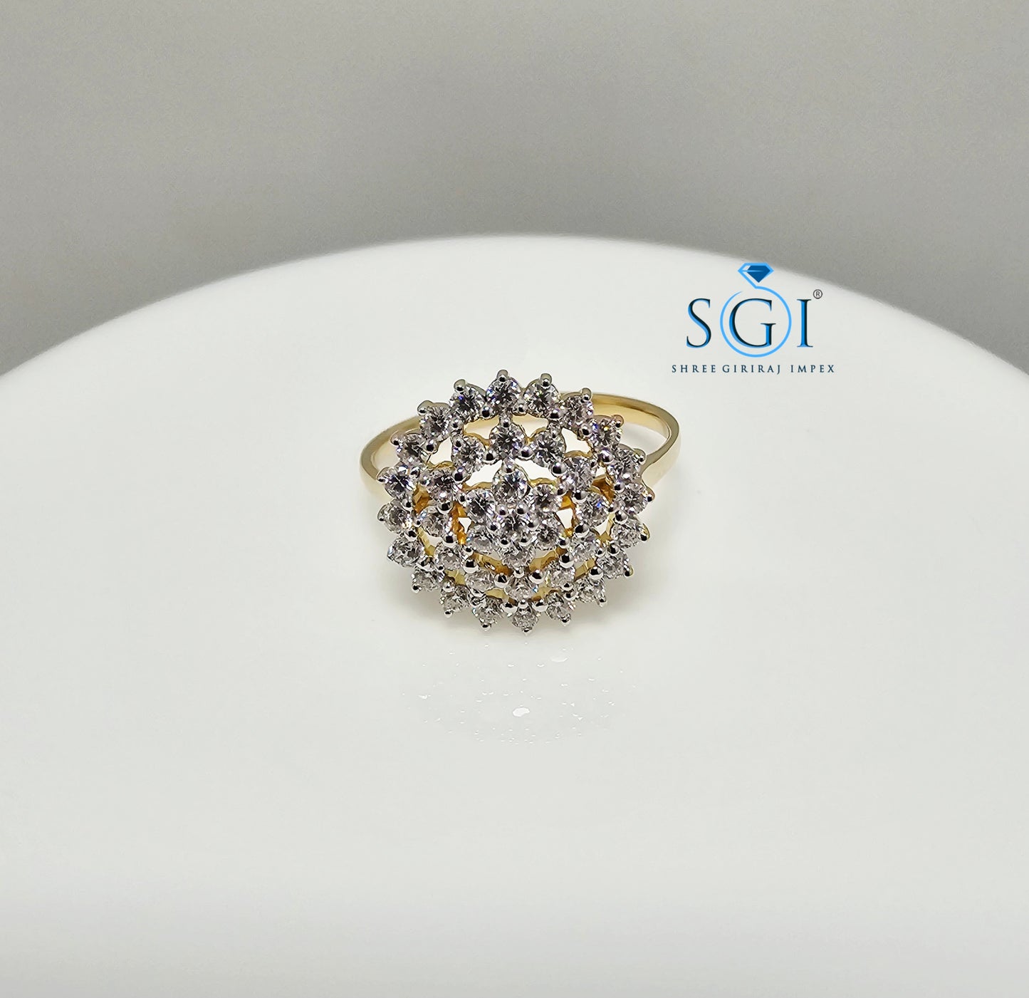 Elegant 1 CTW Lab Diamond Band – Yellow Gold, 1.8mm