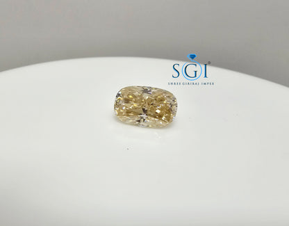 3.50 Ct Oval Shape Canary Yellow Moissanite Diamond – Perfect for Fine Jewellery Settings
