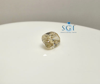 3.50 Ct Oval Shape Canary Yellow Moissanite Diamond – Perfect for Fine Jewellery Settings