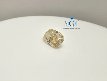 3.50 Ct Oval Shape Canary Yellow Moissanite Diamond – Perfect for Fine Jewellery Settings