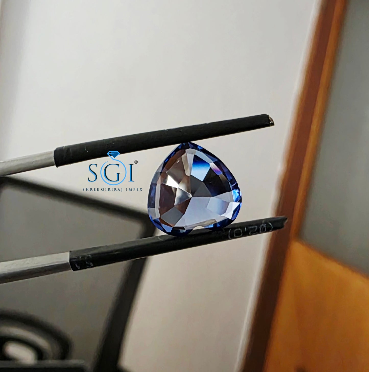 Luxury 5.70 Ct Lab-Created Blue Sapphire Heart Shape 11mm | Fine Jewellery Stone