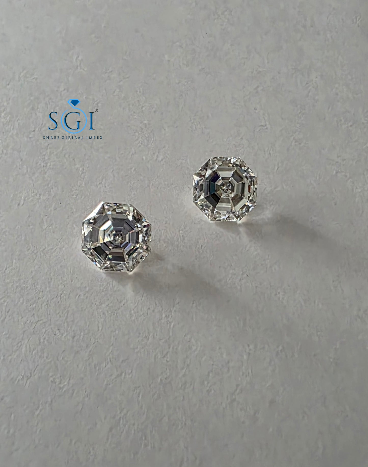 10.05 CTW Hexagon Rose Cut Moissanite Diamond Premium Loose Gemstone for Luxury Jewellery Settings