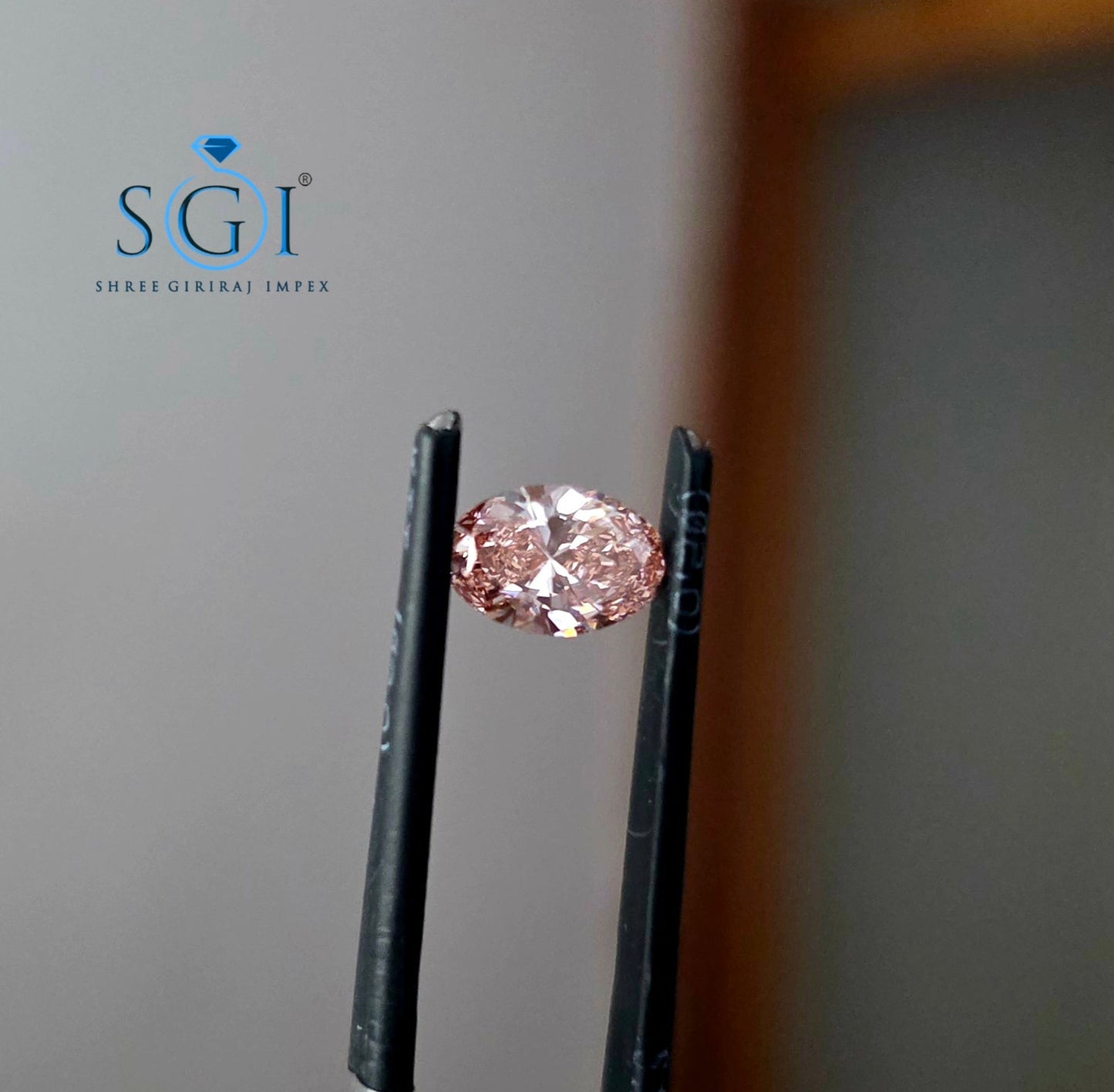 2.30Ct Vivid Pink Oval Lab-Grown Diamond | 7×10mm Premium CVD Loose Diamond