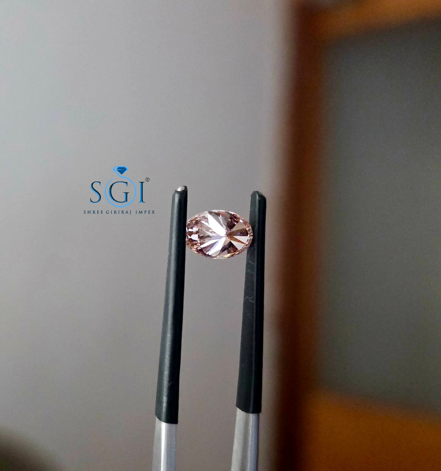 2.30Ct Vivid Pink Oval Lab-Grown Diamond | 7×10mm Premium CVD Loose Diamond