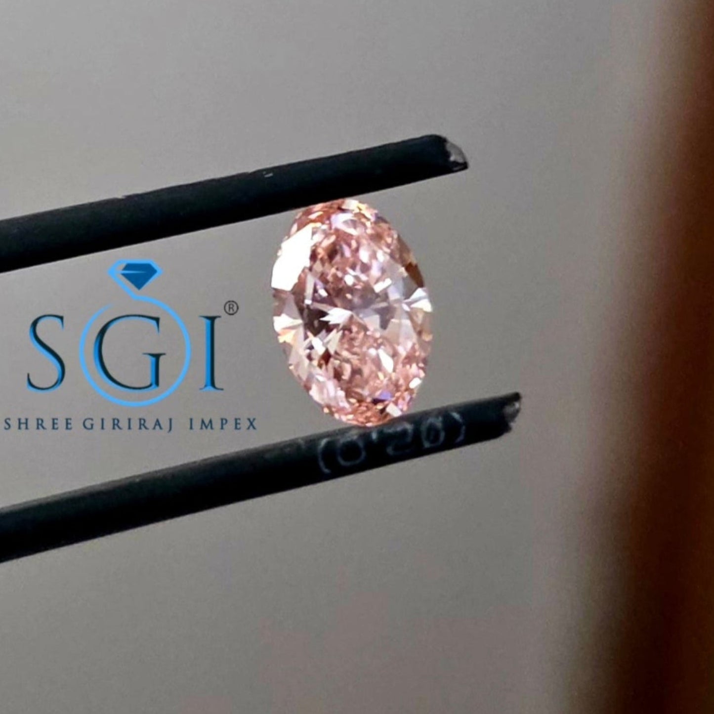 2.30Ct Vivid Pink Oval Lab-Grown Diamond | 7×10mm Premium CVD Loose Diamond