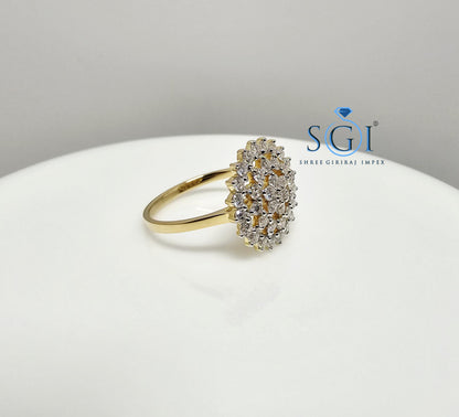 Stackable 1 CTW Lab Grown Diamond Band – 18K Yellow Gold, 1.8mm Custom Ring