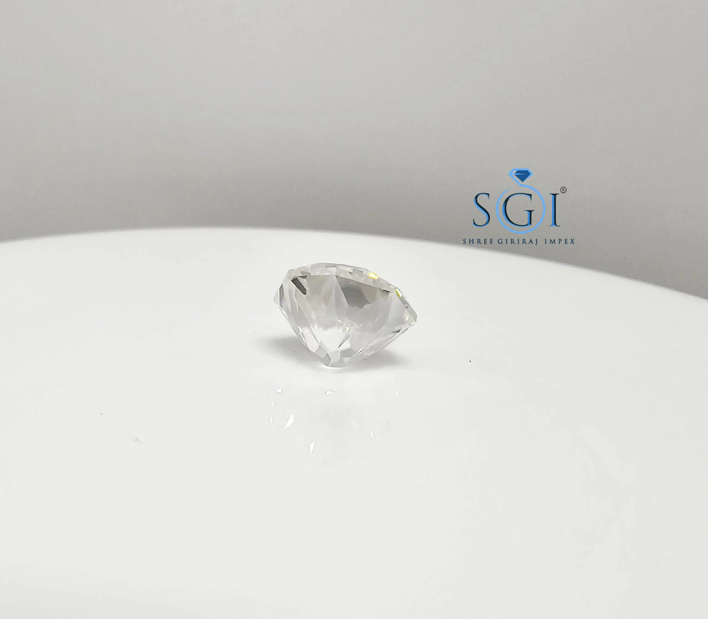4.04 Ct Octagonal Modified Brilliant Cut White Moissanite Diamond Ideal for Fine Jewellery Settings