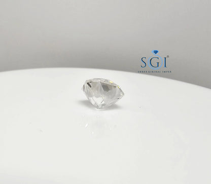 4.04 Ct Octagonal Modified Brilliant Cut White Moissanite Diamond Ideal for Fine Jewellery Settings