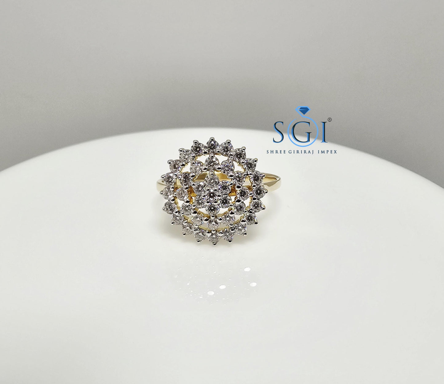 Stackable 1 CTW Lab Grown Diamond Band – 18K Yellow Gold, 1.8mm Custom Ring