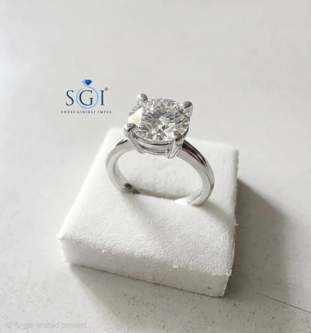 10 CT 14.5mm Round White Moissanite Loose Stone, D Color VVS1 Premium Gemstone, Large Round Moissanite for Custom Luxury Jewelry