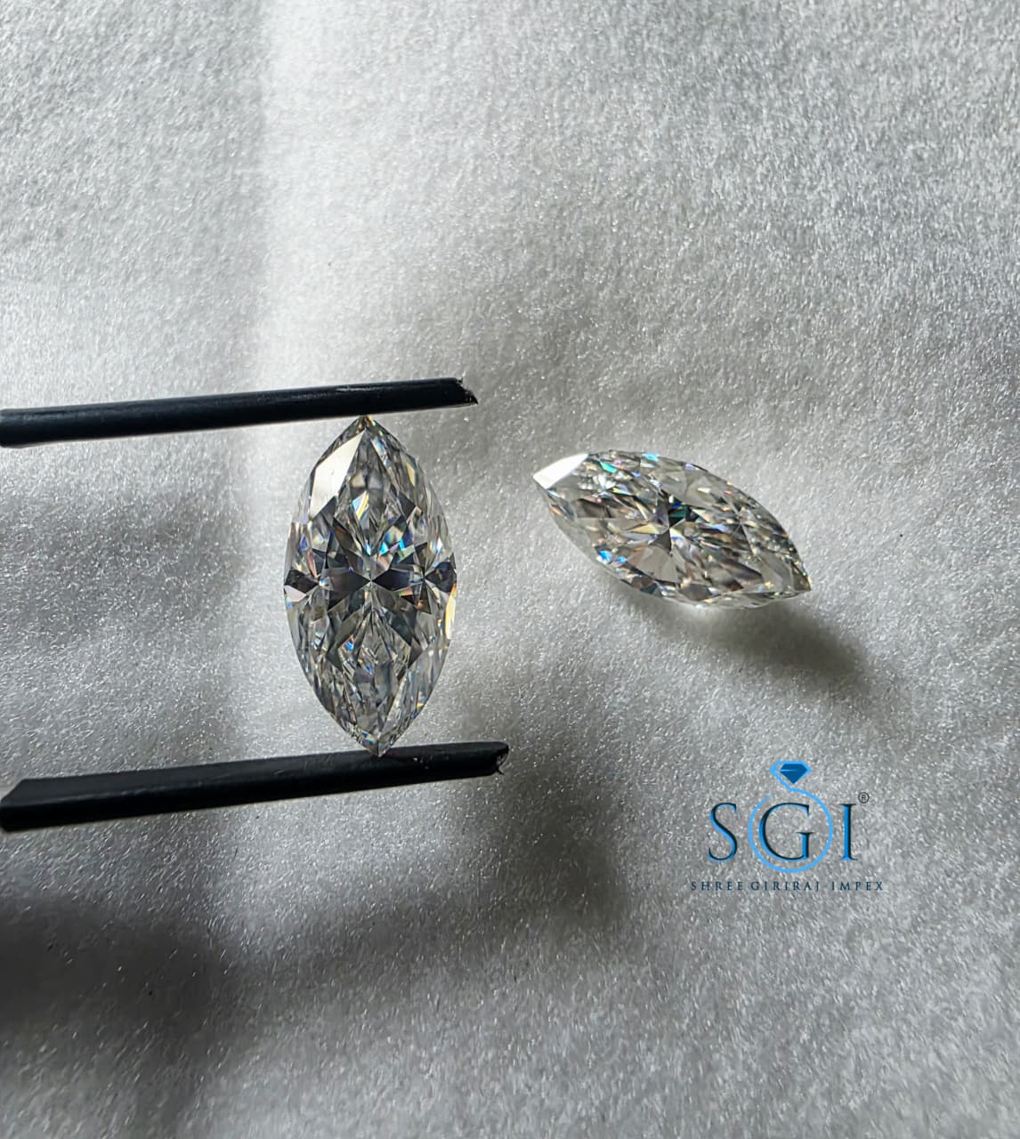 7.80 CT Fancy Marquise Moissanite Loose Stone 8x16mm | Lab Created Gemstone for Custom Jewelry