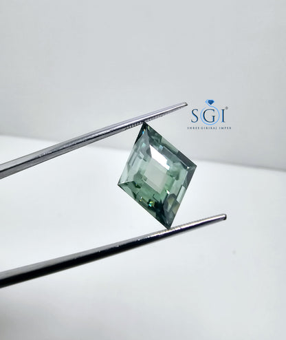 5.94ctw Kite Shaped Moissanite – Fancy Cut Gemstone for Engagement Rings or Fine Jewelry