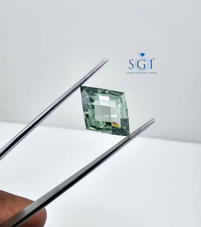 5.94ctw Kite Shaped Moissanite – Fancy Cut Gemstone for Engagement Rings or Fine Jewelry