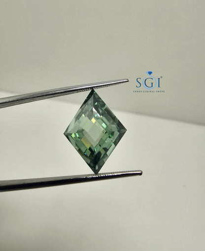 5.94ctw Kite Shaped Moissanite – Fancy Cut Gemstone for Engagement Rings or Fine Jewelry