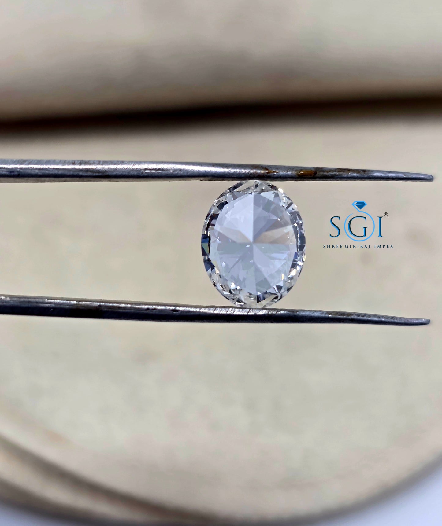 IGI Certified 3.03 Ct Oval Cut Lab Grown Diamond Solitaire – Premium Quality